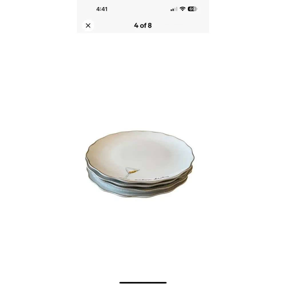 Godinger appetizer plates